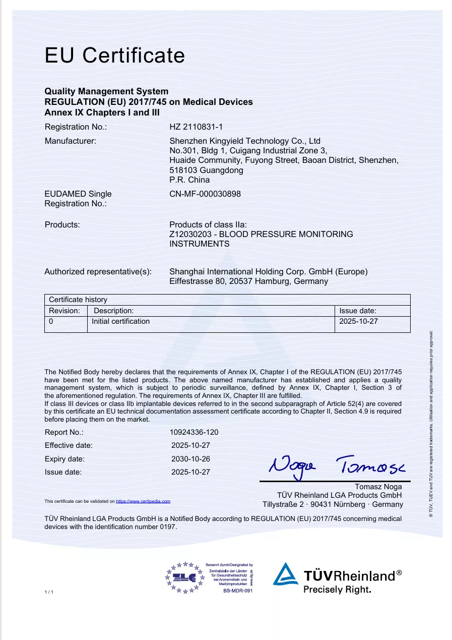 CE-MDR: HZ 2110831-1
